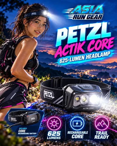 Petzl ACTIK CORE 625-Lumen Headlamp